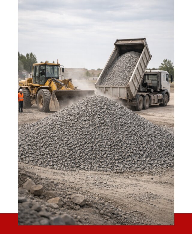 Купить щебень с доставкой в Котласе от 2591 руб. | ПРОНЕРУДКтл
