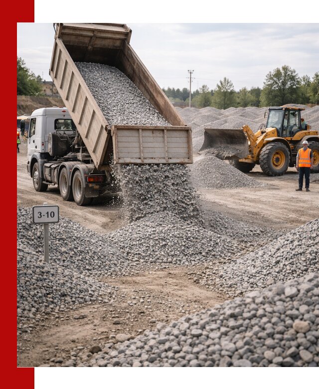Гранитный щебень фракции 3–10: доставка и продажа в Котласе
