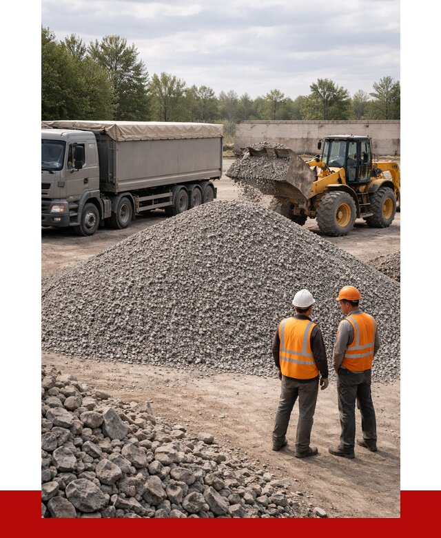 Гранитный щебень фракция 5-20 в Котласе от 4352 руб | ПРОНЕРУДКтл