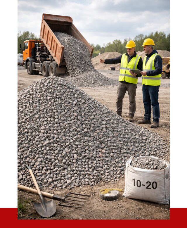Гранитный щебень фракция 10-20 в Котласе от 4352 руб.|ПРОНЕРУДКтл