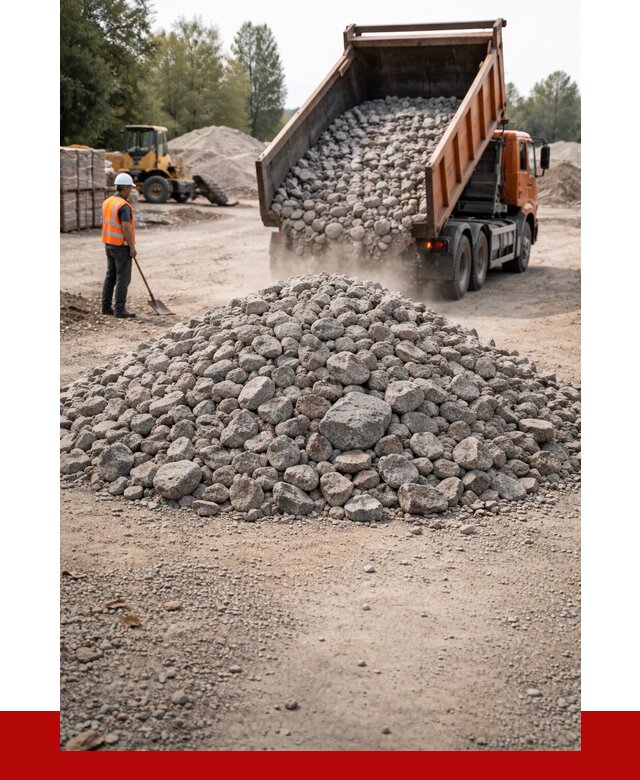 Гранитный щебень фракция 70-150 в Котласе от 1710 | ПРОНЕРУДКтл