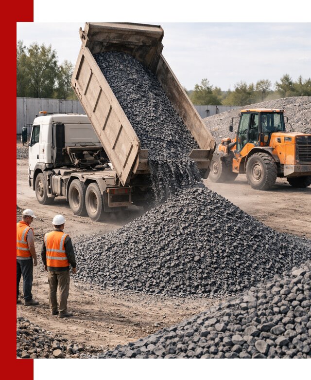Доставка и продажа щебня габбро-диабаза в Котласе