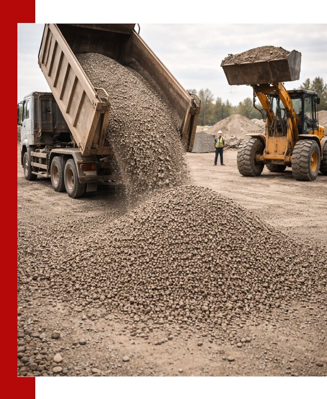 Гравийный щебень фракция 3–10 с доставкой в Котласе