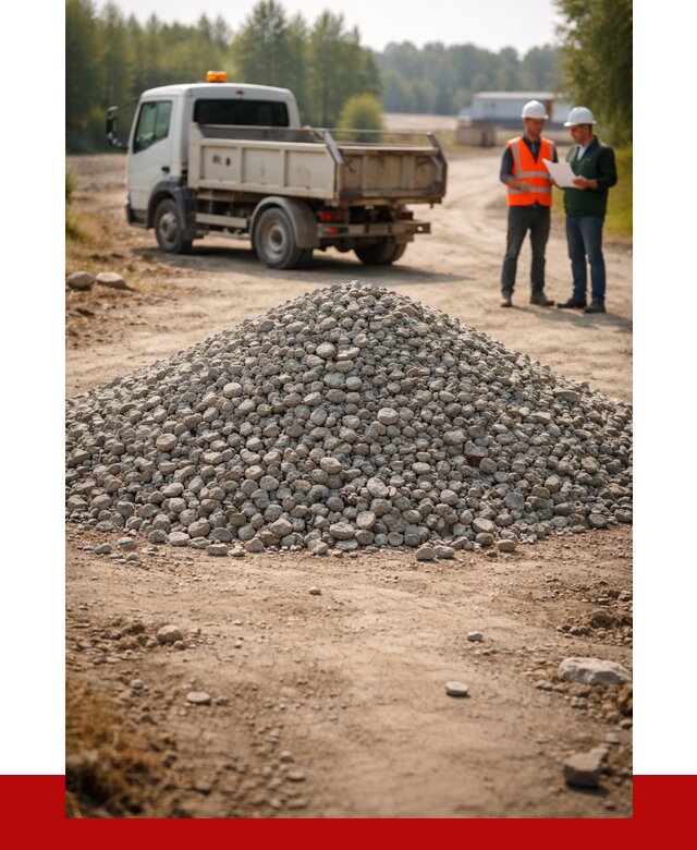 Гравийный щебень фракция 20-40 в Котласе от 1244 р. | ПРОНЕРУДКтл