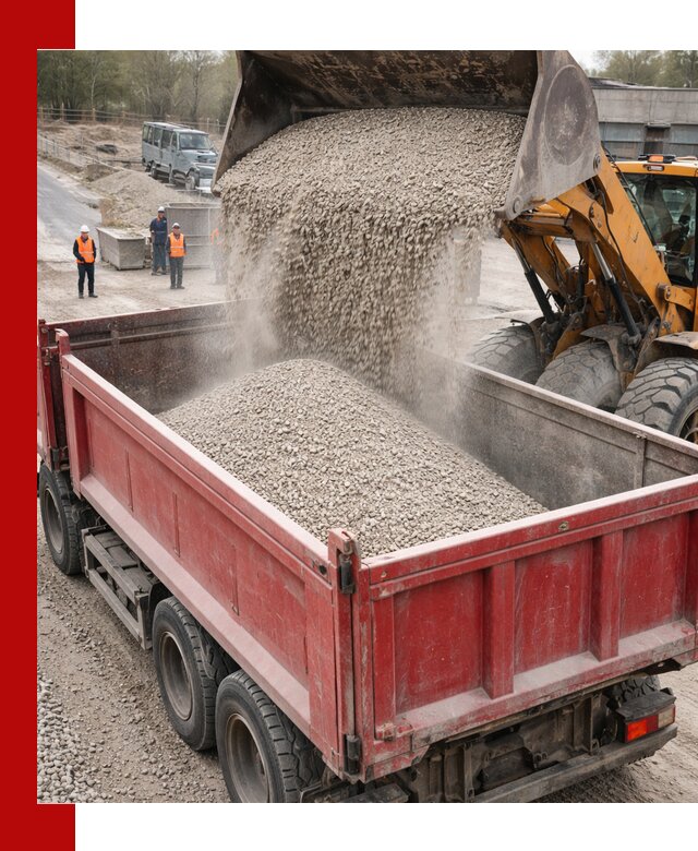 Купить известняковый щебень фракции 0-5 с доставкой в Котласе