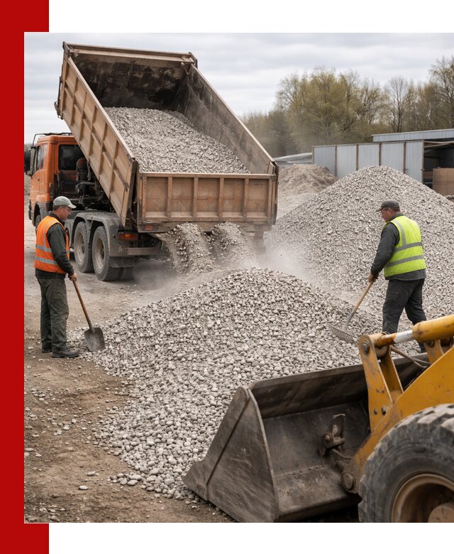 Доломитовый щебень фракции 5-20 с доставкой в Котласе