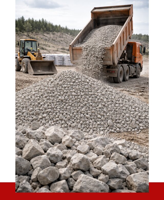 Доломитовый щебень фр. 20-40 в Котласе от 4352 р. | ПРОНЕРУДКтл