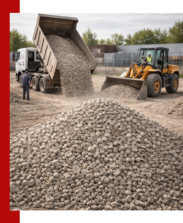 Доломитовый щебень фракции 20–41 с доставкой в Котласе