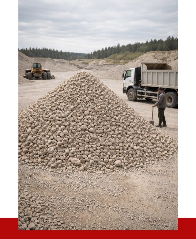 Доломитовый щебень фракция 40-70 в Котласе от 2902 | ПРОНЕРУДКтл