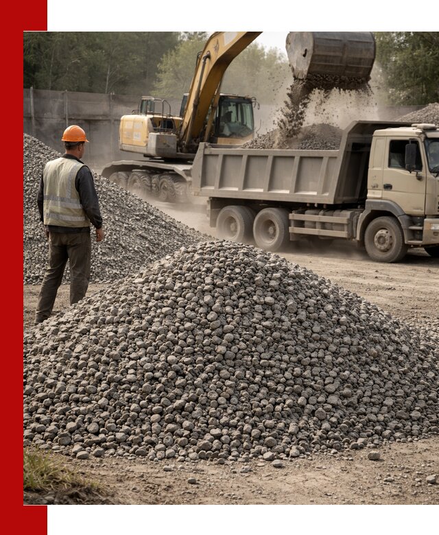 Шлаковый щебень фракция 5-20 с доставкой в Котласе