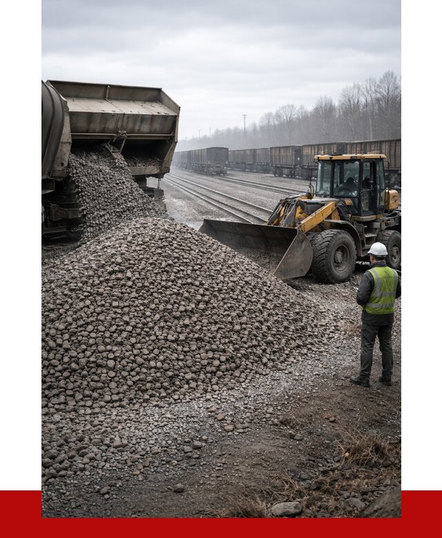 Купить железнодорожный щебень в Котласе от 2902 р. | ПРОНЕРУДКтл