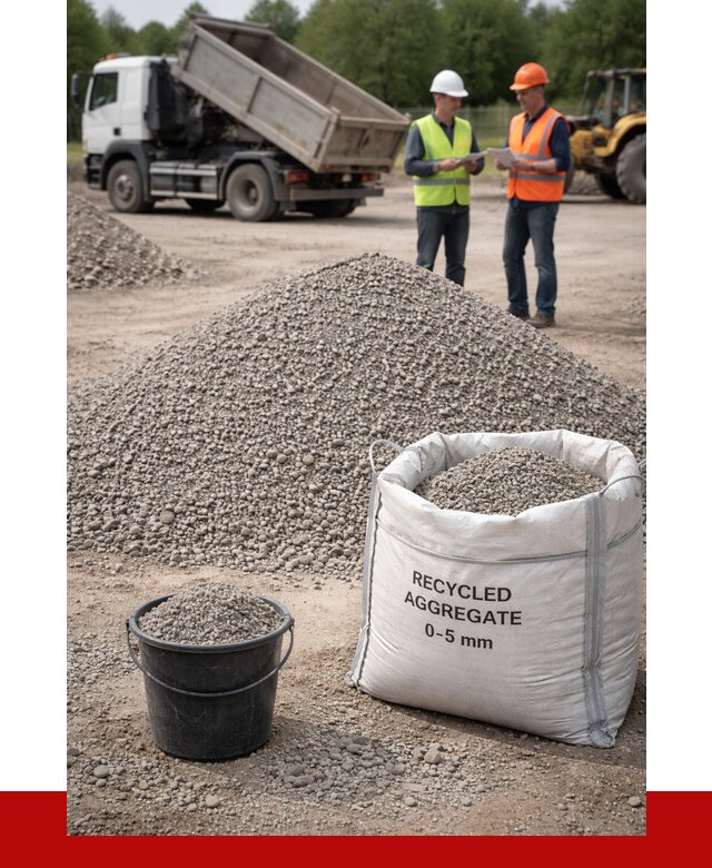 Вторичный щебень фракция 0-5 в Котласе от 1658 р. ПРОНЕРУДКтл