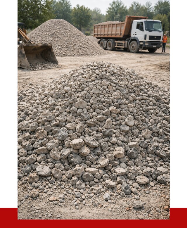 Вторичный щебень фракция 20-40 в Котласе от 2280 р ПРОНЕРУДКтл