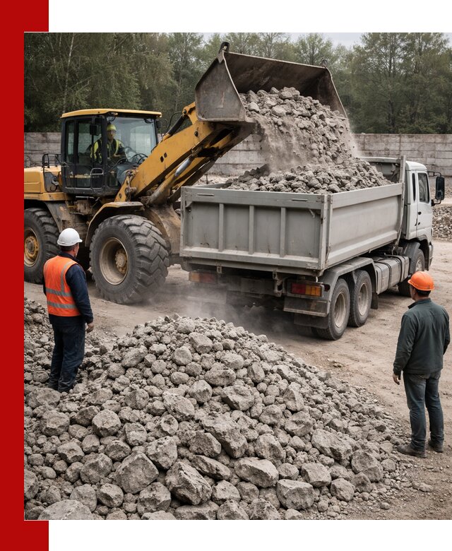 Вторичный щебень фракция 70–150 в Котласе с доставкой