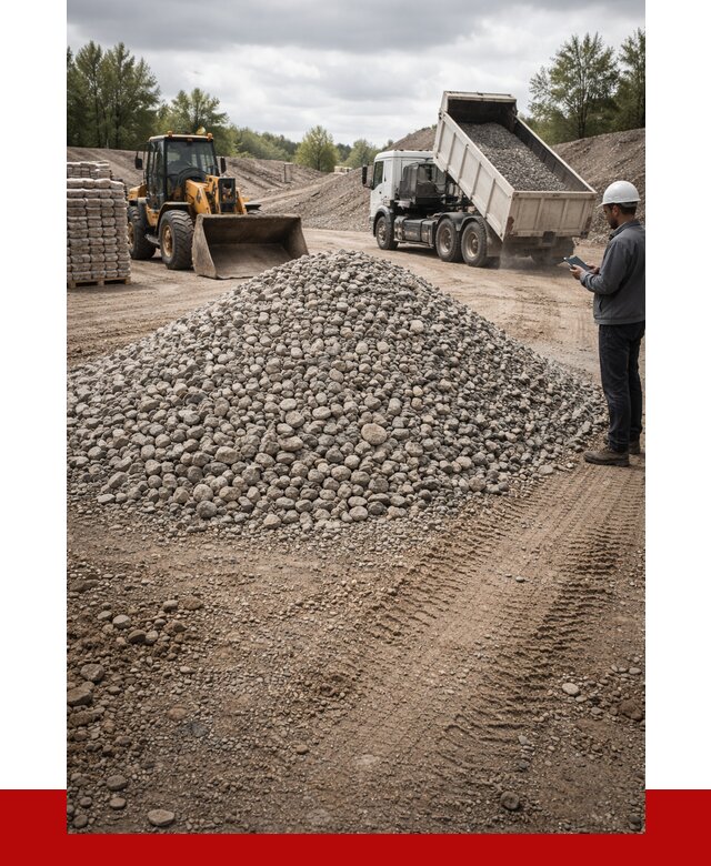 Купить бетонный щебень в Котласе, от 3316 р. ПРОНЕРУДКтл