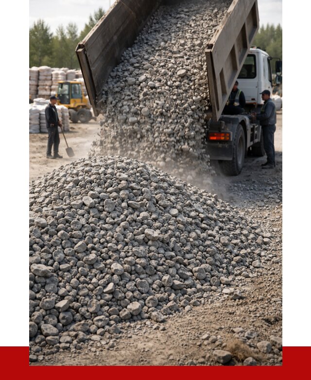 Бетонный щебень фракция 40-70 в Котласе от 1865 р. ПРОНЕРУДКтл