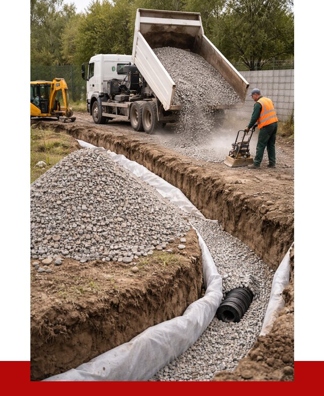 Щебень для дренажа в Котласе от 1917 р., ПРОНЕРУДКтл доставка