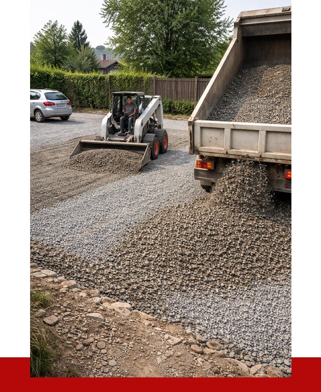 Щебень для парковки в Котласе с доставкой от 1244 р.| ПРОНЕРУДКтл