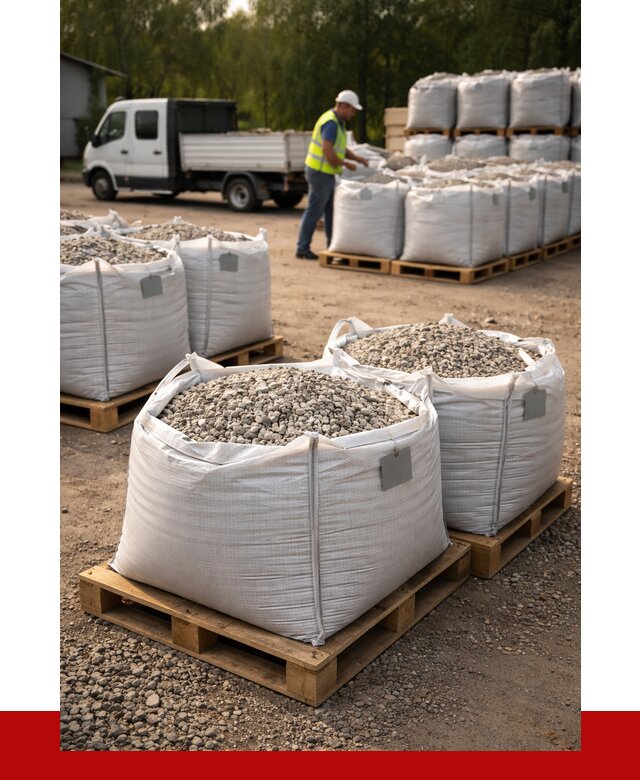 Щебень в мешках с доставкой в Котласе от 4352 р. | ПРОНЕРУДКтл