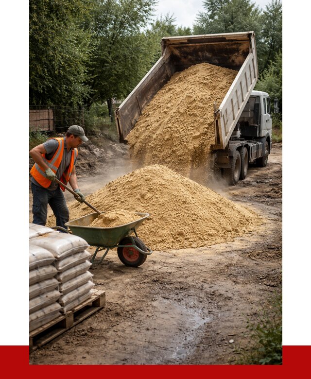 Купить песок с доставкой в Котласе от 1865 р. | ПРОНЕРУДКтл