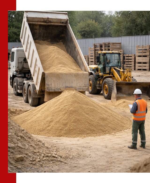 Доставка карьерного мелкозернистого песка в Котласе