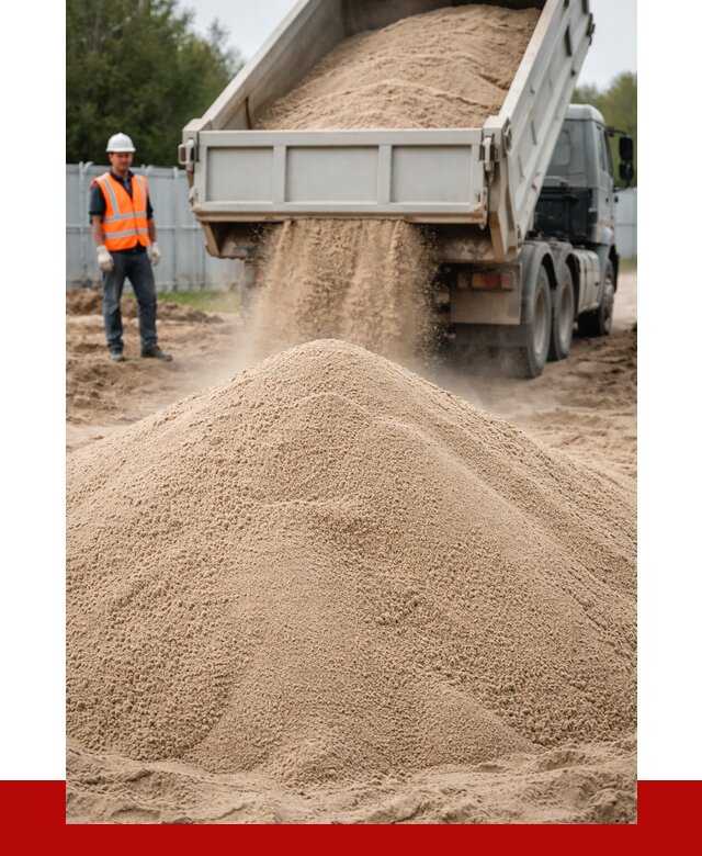 Купить сеяный песок с доставкой в Котласе от 2280 р ПРОНЕРУДКтл
