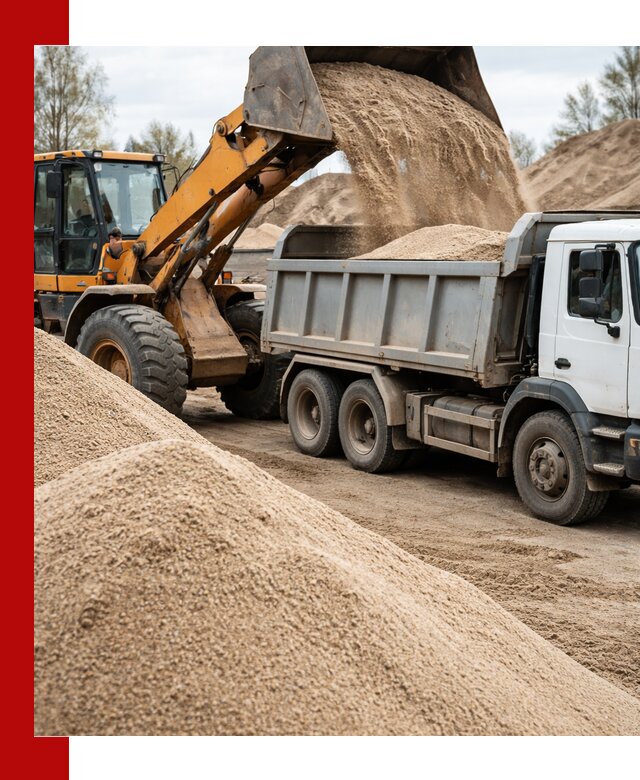 Доставка сеяного песка в Котласе оптом и в розницу