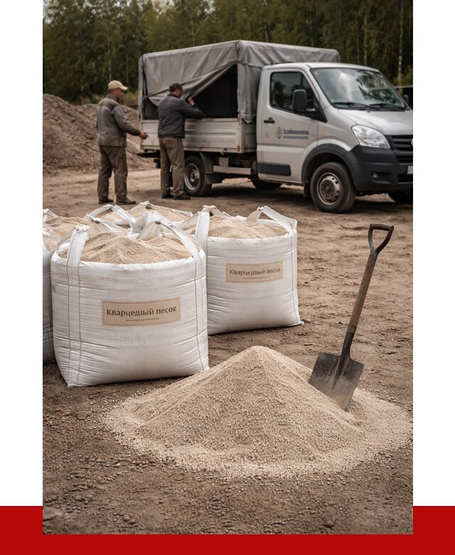 Кварцевый песок для пескоструя в Котласе от 4663 р. | ПРОНЕРУДКтл
