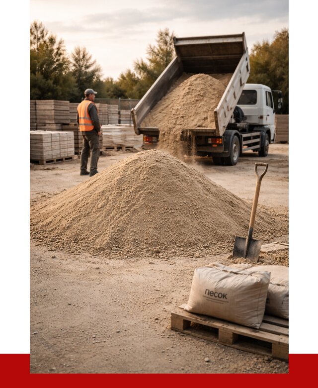 Купить сухой песок в Котласе с доставкой от 2487 р. | ПРОНЕРУДКтл