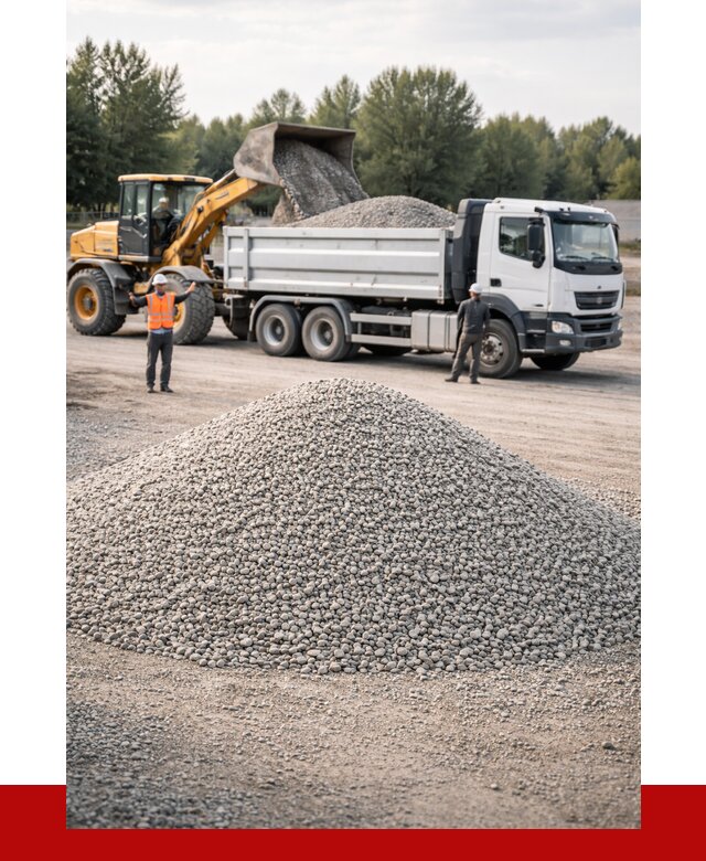 Купить мытый гравий в Котласе от 3627 р, доставка ПРОНЕРУДКтл