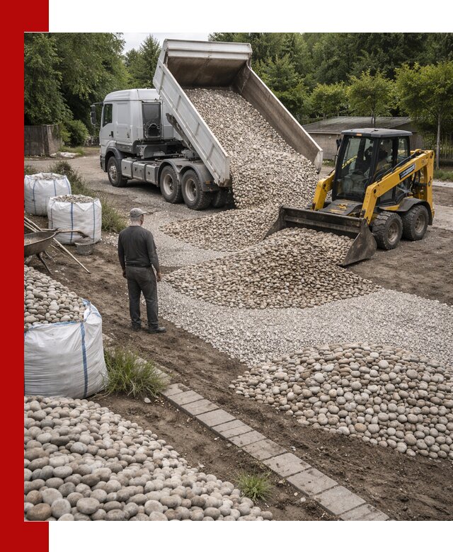 Доставка морской гальки оптом и в розницу в Котласе