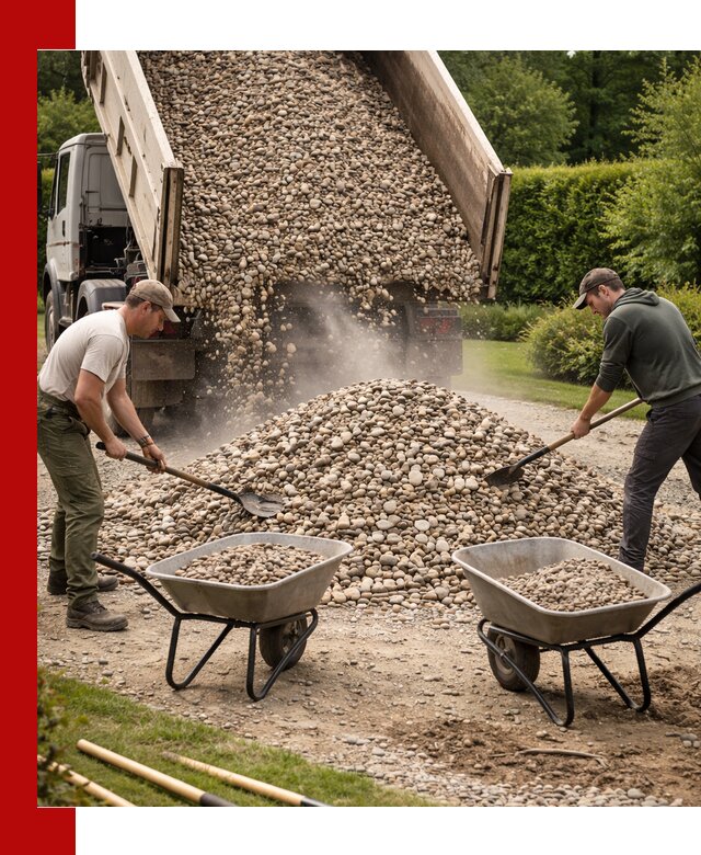 Доставка и продажа декоративной гальки в Котласе