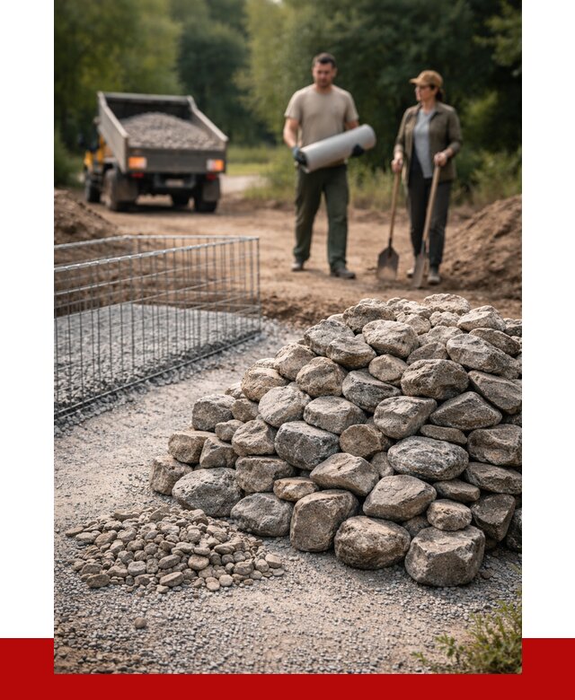 Камень для габионов фракция 100-200 в Котласе от 4974 р. | ПРОНЕРУДКтл