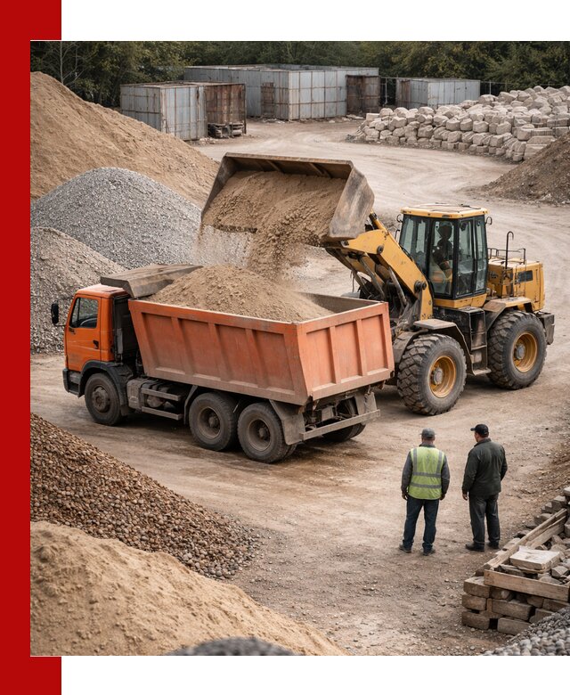 Доставка сыпучих смесей и смесей для стройки в Котласе