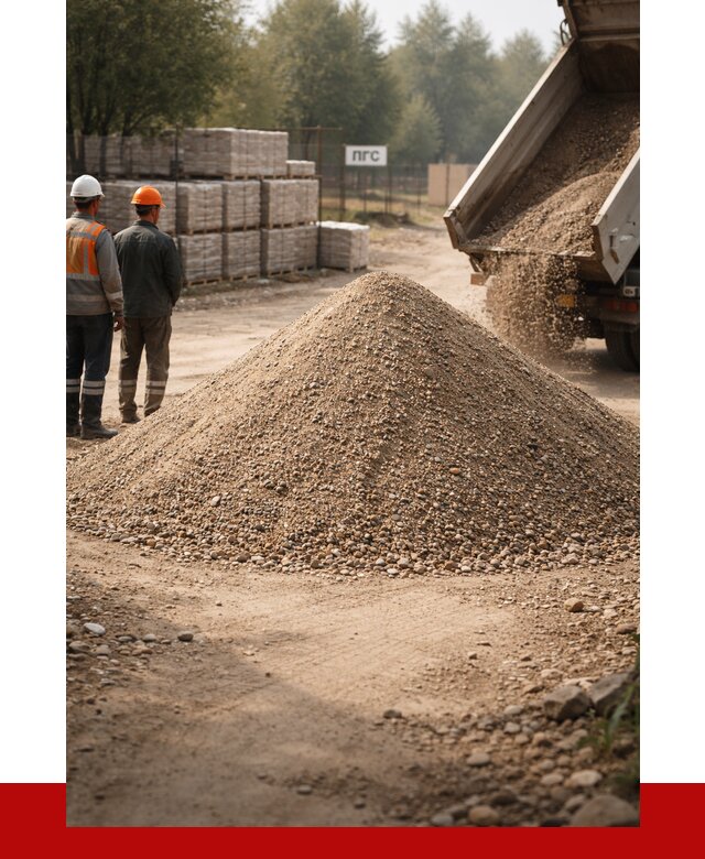 ПГС С1 с доставкой в Котласе от 2902 р. за куб | ПРОНЕРУДКтл