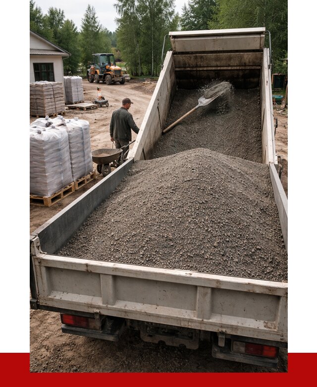 ЩПС с доставкой в Котласе от 2176 р. за куб | ПРОНЕРУДКтл