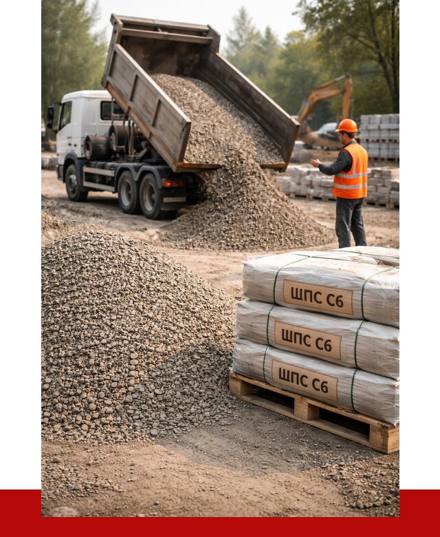 ЩПС С6 в Котласе с доставкой от 2280 р. за куб | ПРОНЕРУДКтл