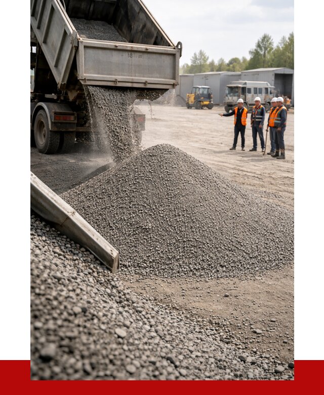 Гравийный отсев 0-5 в Котласе от 1244 р. с доставкой | ПРОНЕРУДКтл