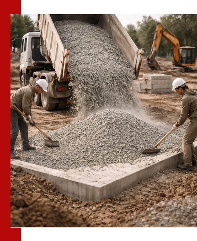 Доставка и продажа отсева для бетона в Котласе