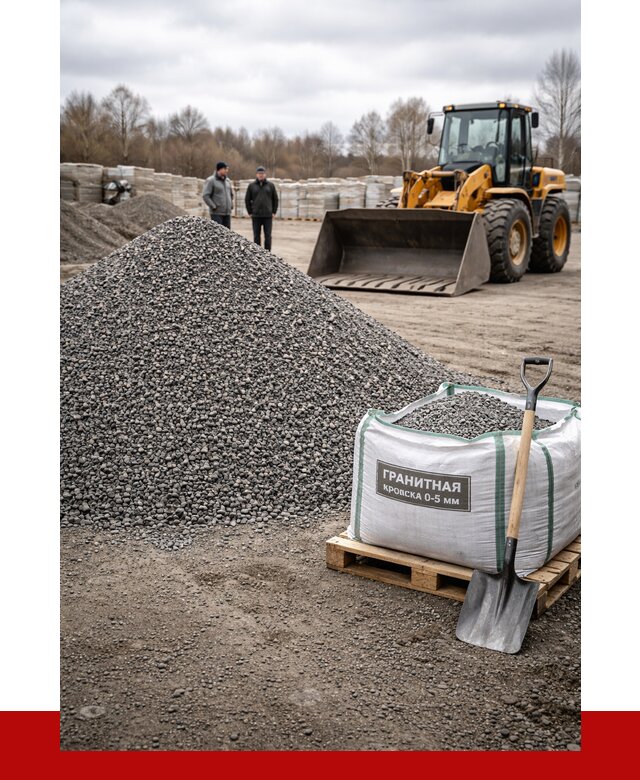 Купить гранитную крошку в Котласе от 4974 р. с доставкой | ПРОНЕРУДКтл