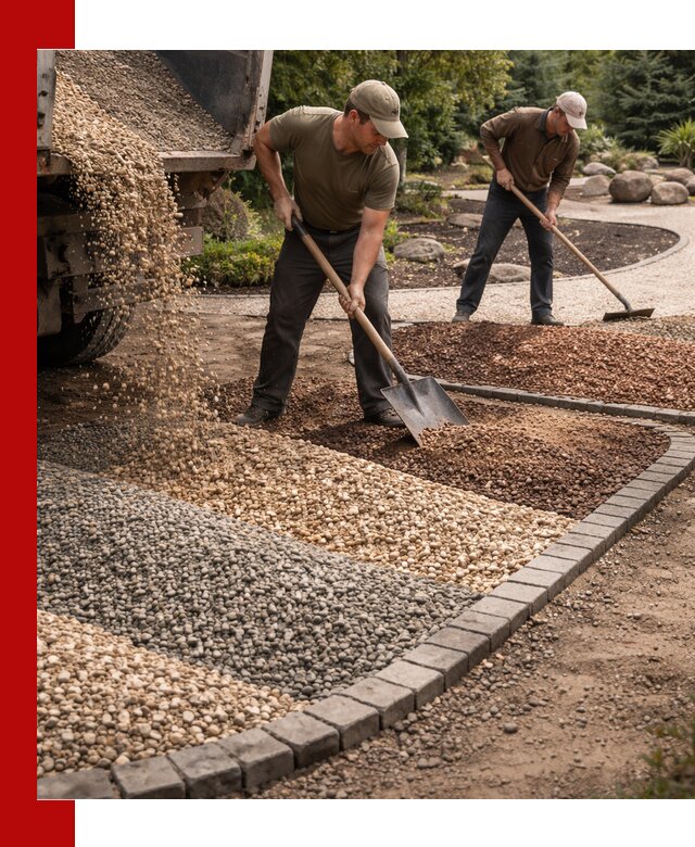 Декоративная крошка для ландшафта в Котласе — продажа и доставка