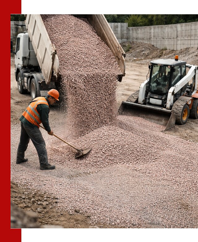 Крошка розовый гранит с доставкой в Котласе от производителя