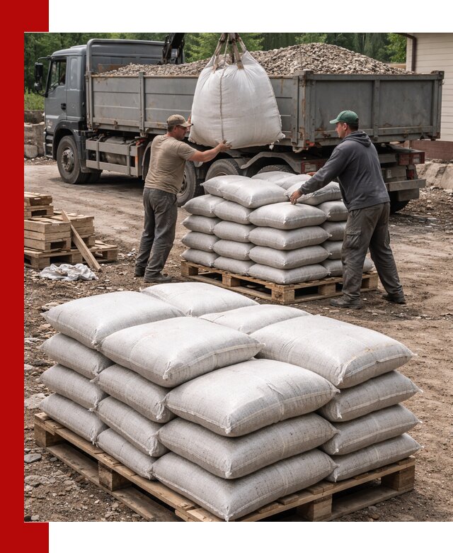 Керамзит в мешках с доставкой в Котласе от компании-поставщика