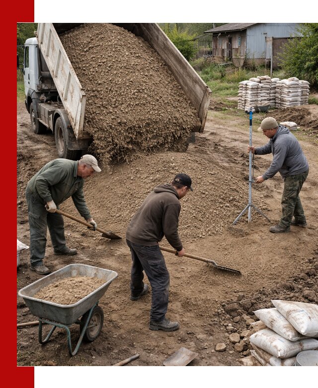 Керамзитовый песок с доставкой в Котласе оптом и в розницу