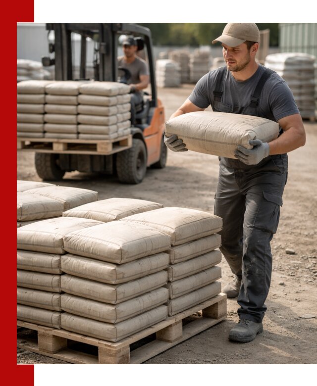 Доставка цемента в мешках оптом и в розницу в Котласе