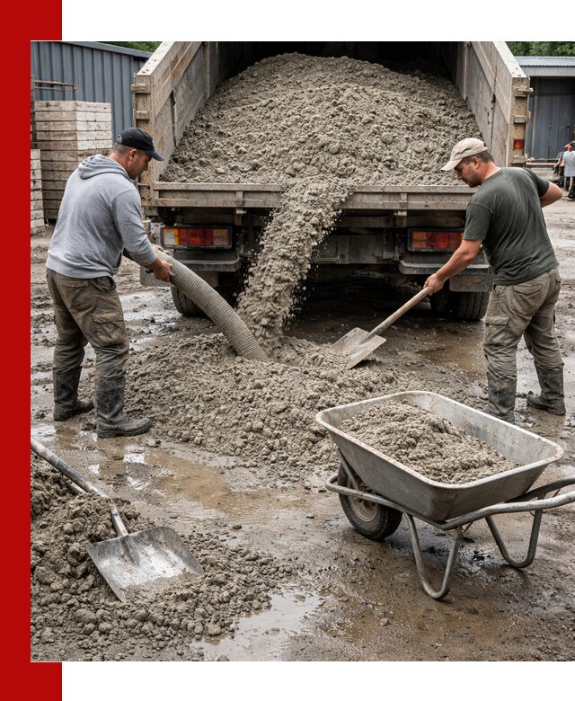 Цементно-песчаная смесь М150 доставка в Котласе