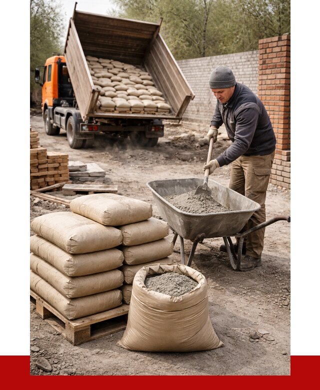 Купить сухую смесь для кладки в Котласе от 1244 р. | ПРОНЕРУДКтл