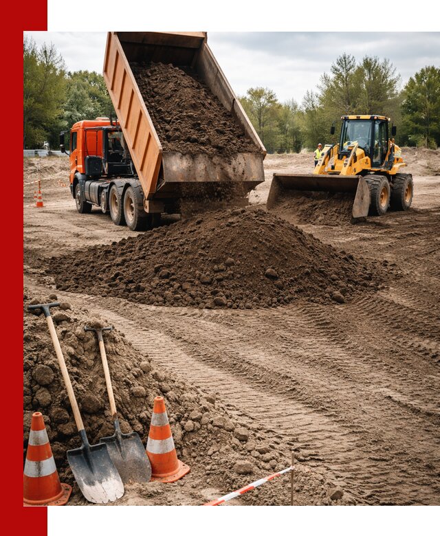 Поставка и доставка планировочного грунта в Котласе
