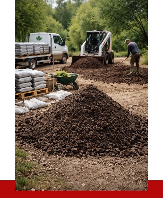 Грунт для озеленения с доставкой в Котласе от 1865 р. | ПРОНЕРУДКтл