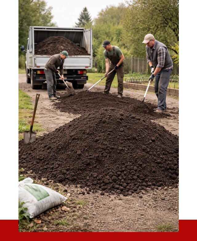 Купить землю для огорода в Котласе от 3316 р./куб | ПРОНЕРУДКтл